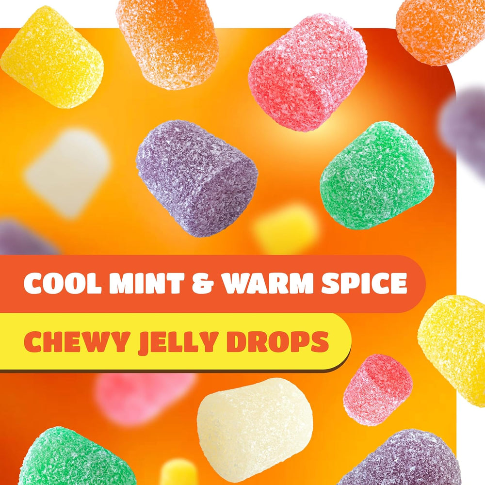 Spice Drops Candy | 2 Pound Pack | Jelly Drops | Old Fashioned Candy for Buffets & Holidays - Chewy Spiced Treat