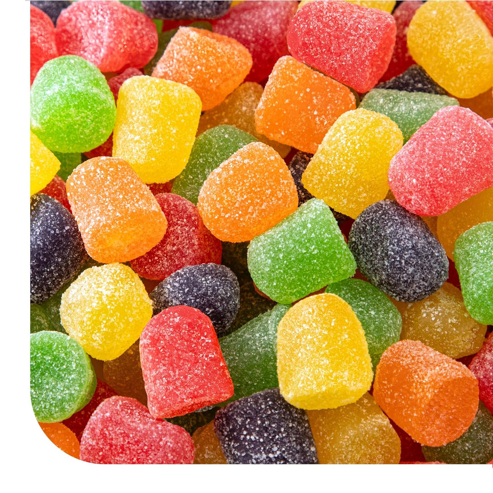 Gum Drops - 2 Pound Bulk Pack - Jelly Candy - Assorted Fruit Flavors