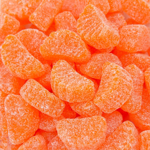 Bulk Orange Jelly Slices Candy – 22 lb Case | 96 Cases per Pallet | Wholesale Starch Gummy Candy
