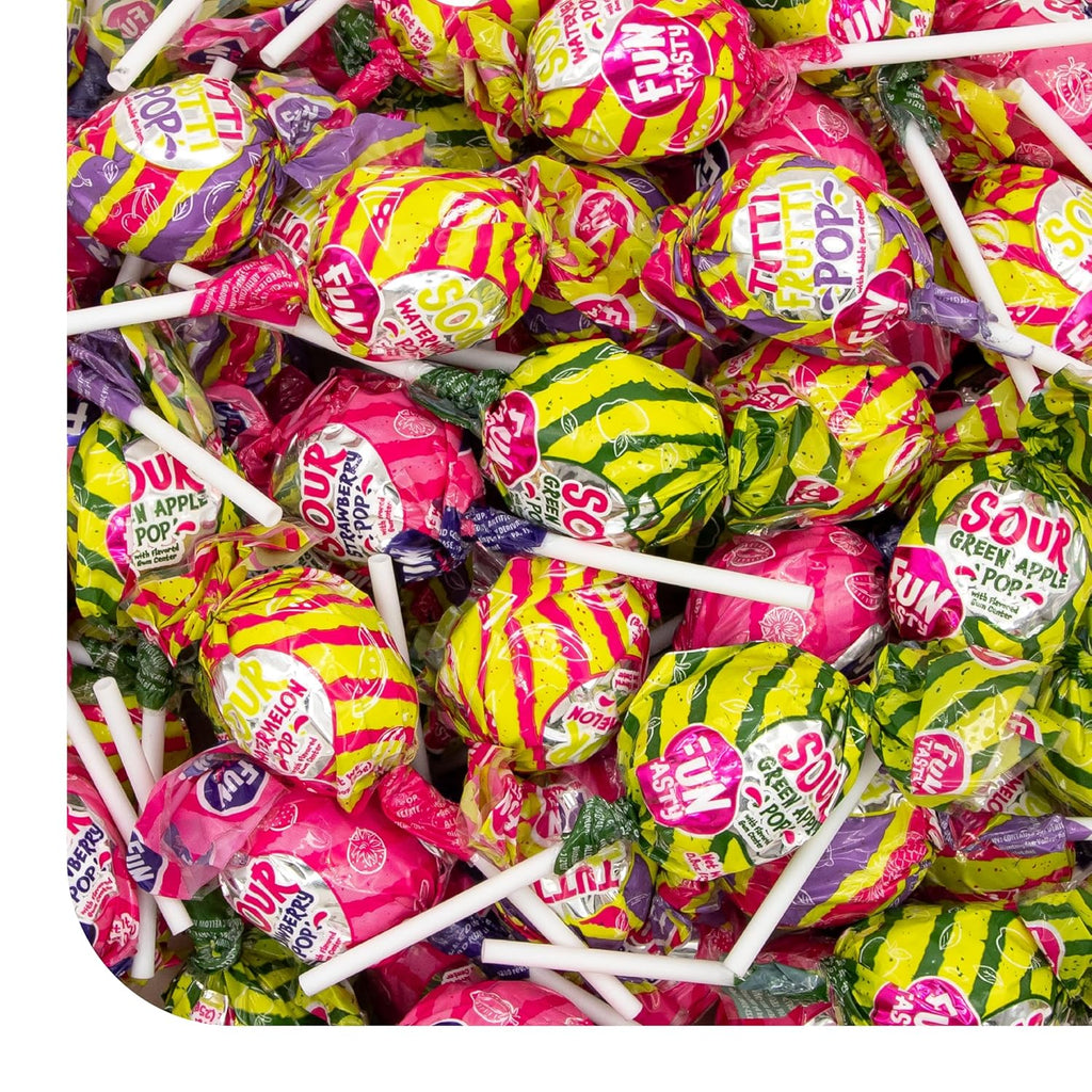 ほいっぷくりーむ  M〜L 30セット Sour Fruit Lollipops - 100 Count - 5.5 Lb Pack - Lollipops