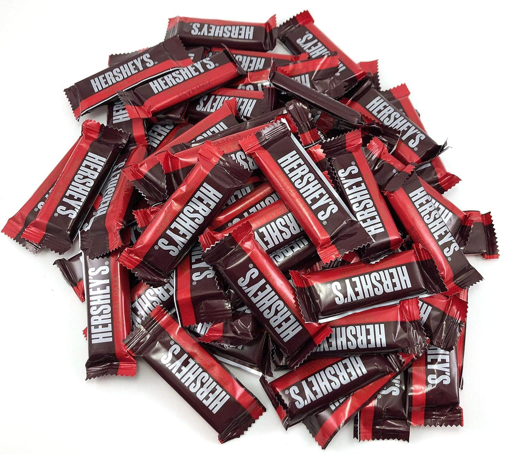 HERSHEY'S SPECIAL DARK Chocolate Candy Bars, Snack Size (2-Pound Pack) - Crazy Outlet Candy Store