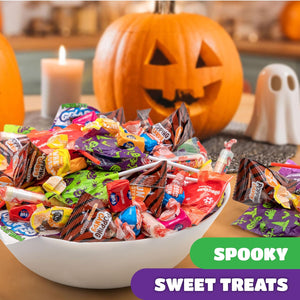 Halloween Candy Bulk 10-Pound Box | Party Mix | Popping Rocks, Lollipops, Taffies, Gum | Trick or Treat Candy Variety Pack - Crazy Outlet Candy Store