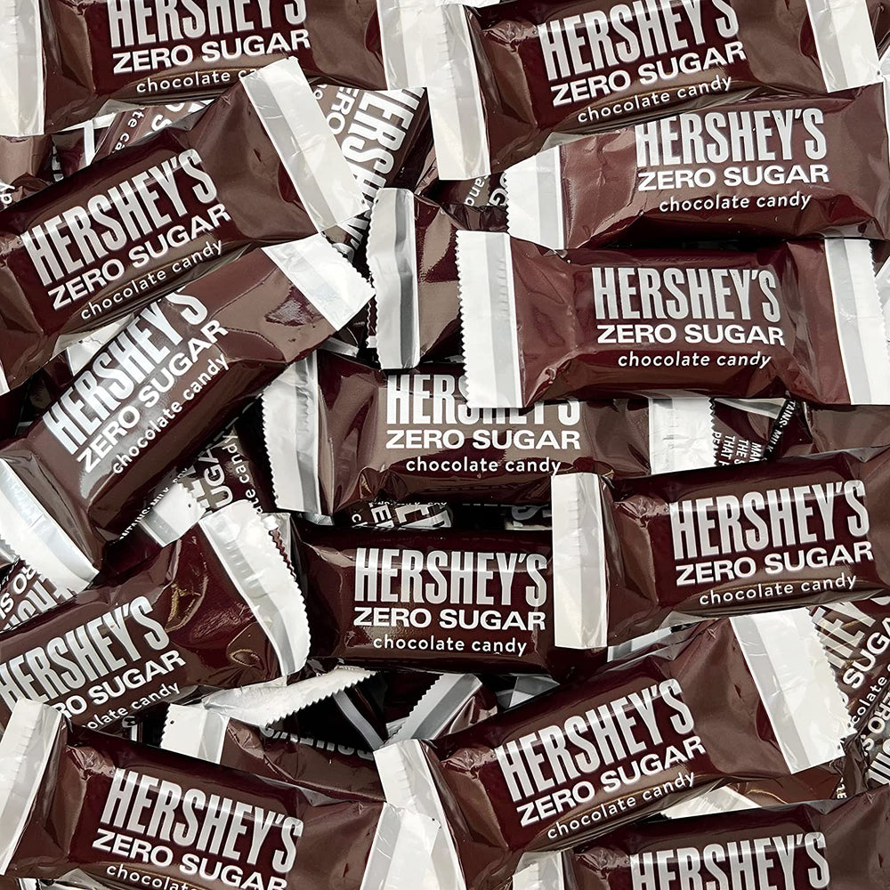 
            
                Load image into Gallery viewer, HERSHEY&amp;#39;S ZERO SUGAR Milk Chocolate Candy Bars, Bulk Pack 2 Pounds
            
        