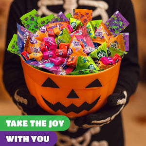 Halloween Candy Bulk 3-Pound Bag - Party Mix | Trick or Treat Candy Variety Pack - Individually Wrapped Candies for Goody Bags - Crazy Outlet Candy Store