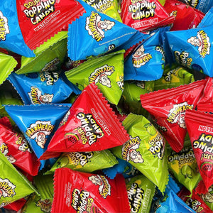 Warheads Sour Popping Candy Assorted Fruit Flavors, 40 Count Bag