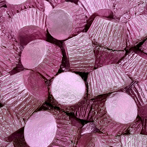 REESEScups Miniatures Milk Chocolate, It's a Girl Baby Shower Candy in Pink Foil, Bulk 5 Pounds