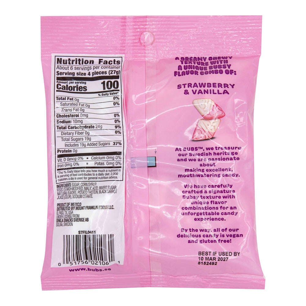 BUBS Swedish Candy Variety Pack – 4 Flavors (5.5 oz Each)