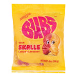 BUBS Sour Skalle Lemon Raspberry – 3 Pack (5.5 oz Each)