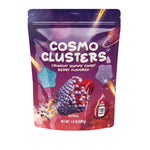 Cosmo Clusters Crunchy Gummy Candy Berry flavored 1.5 LBS - Crazy Outlet Candy Store