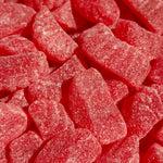 Bulk Cherry Jelly Slices – 19.8 lb Candy Case | 96 Cases | Wholesale Starch Candy