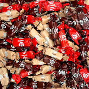 Caramel Taffy Candy Mix – Bulk 30 lb Case | 50-Case Pallet | Wholesale Chewy Candy - Crazy Outlet Candy Store