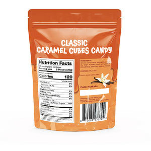 Caramel Cubes Candy | 2 Pound Bulk Pack | Individually Wrapped Caramels - Crazy Outlet Candy Store