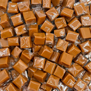 Caramel Cubes Candy | 2 Pound Bulk Pack | Individually Wrapped Caramels - Crazy Outlet Candy Store