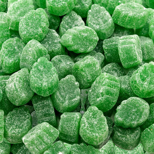 Spearmint Leaves Jelly Candy – Bulk 19.8 lb Case | 96-Case Pallet | Starch Candy Wholesale