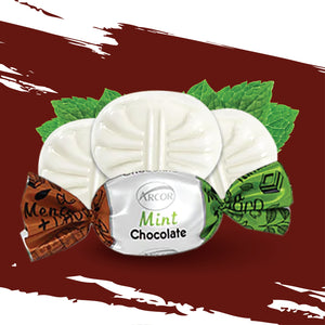 Arcor Mints Filled Chocolate Hard Candy - Crazy Outlet Candy Store