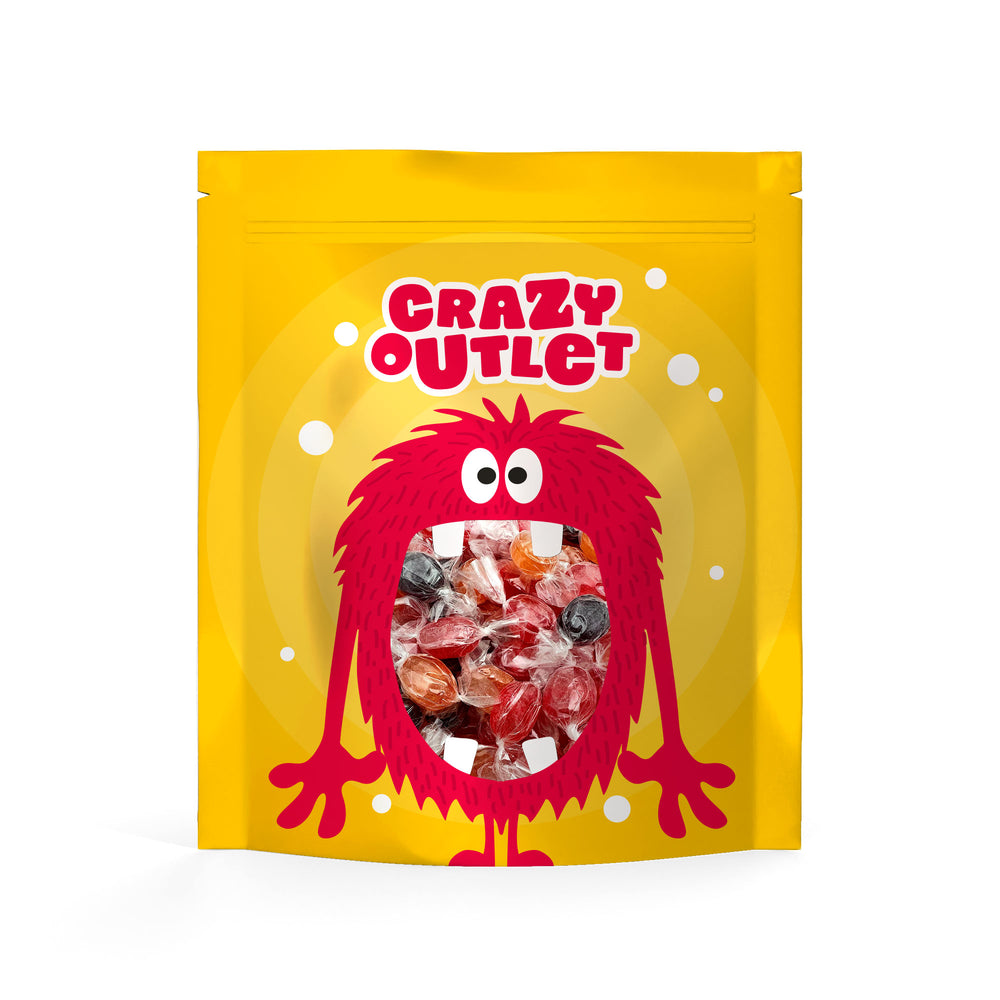 Assorted Fruit Drops Hard Candy - Crazy Outlet Candy Store