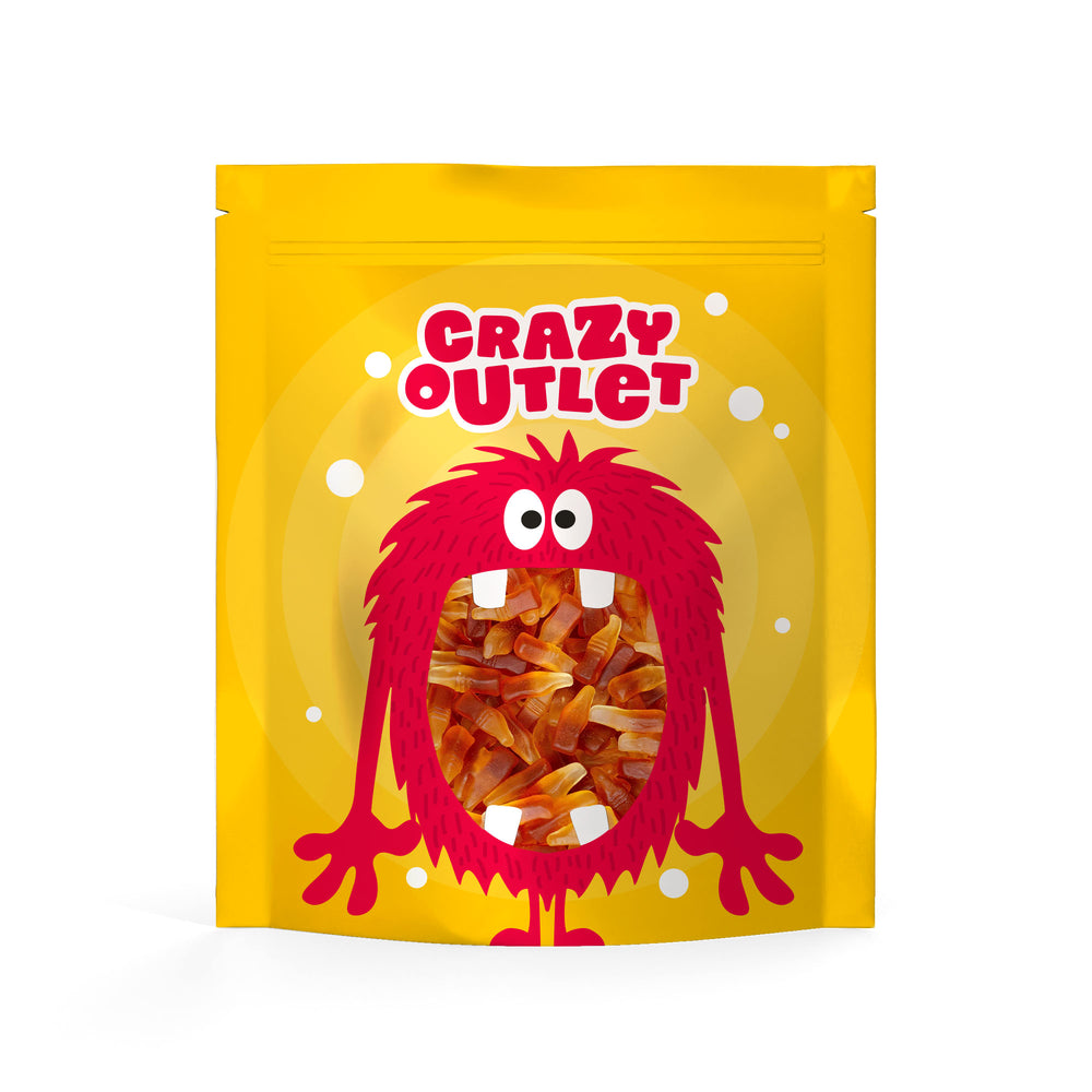 Gummy Cola Bottles Candy, Chewy Gummies - Crazy Outlet Candy Store