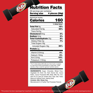 KIT KAT Dark Chocolate Miniature Bars (2-Pound Pack)