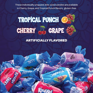 Funtasty Kool-Aid Taffy Candy Assorted Fruit Flavors - Crazy Outlet Candy Store