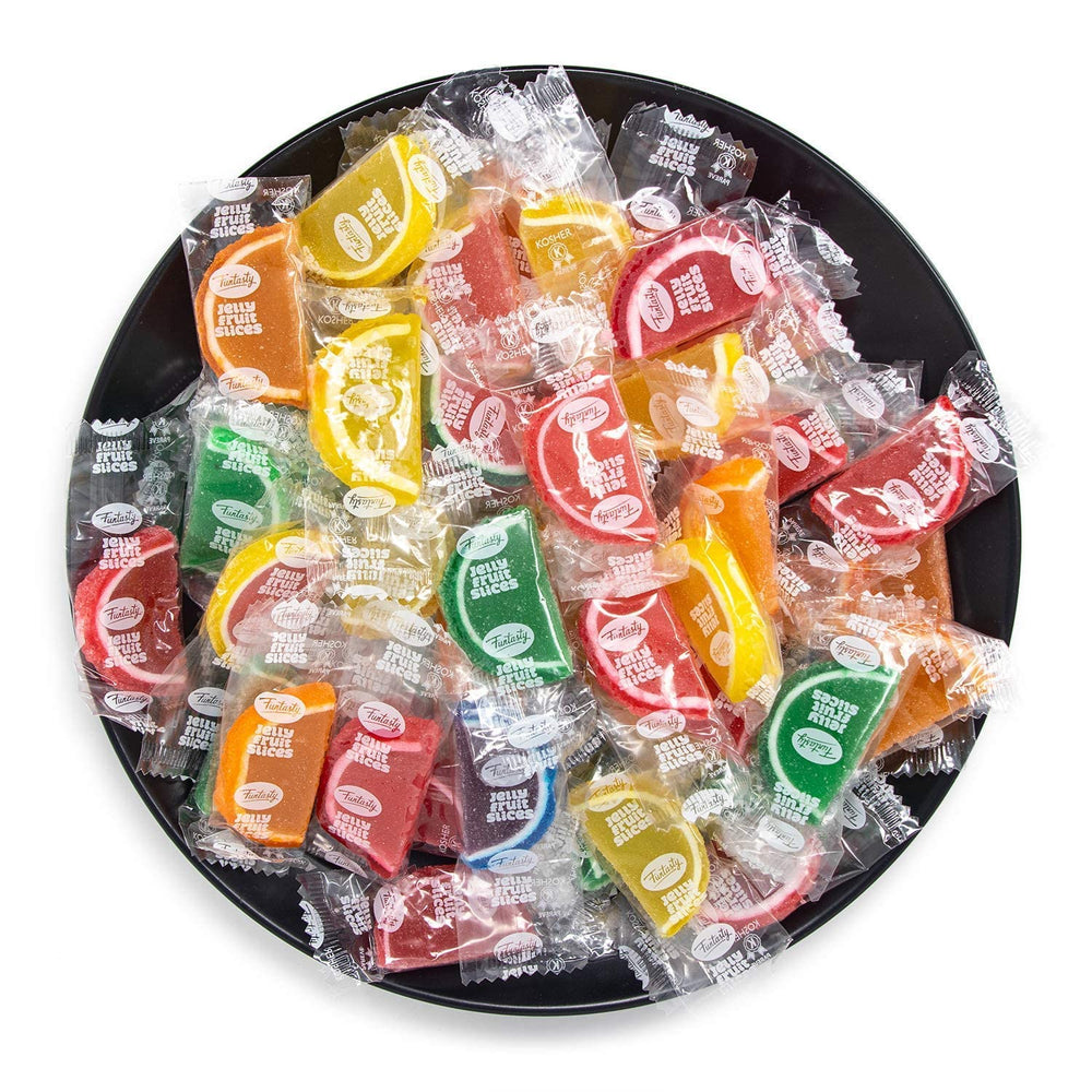 Large Jelly Fruit Slices - Assorted Flavors