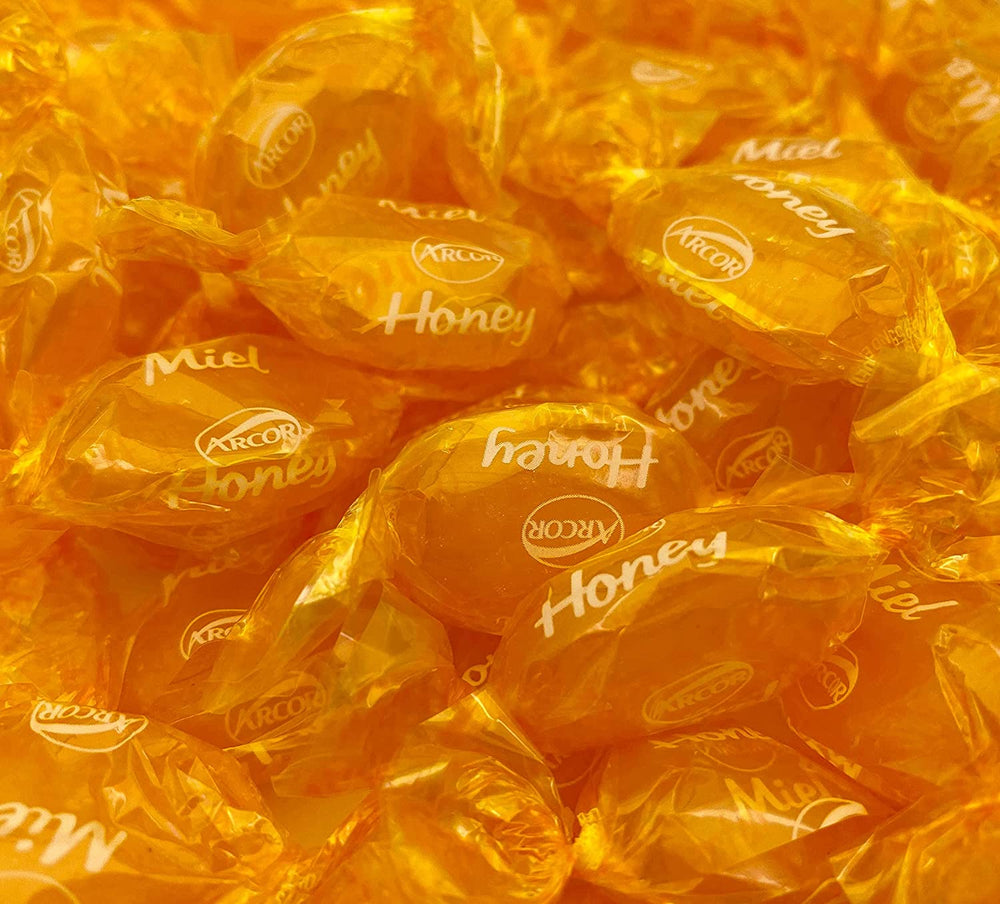 
            
                Load image into Gallery viewer, Arcor Honey Filled Hard Candy, Individually Wrapped, Bulk Pack 2 Lbs - Crazy Outlet Candy Store
            
        