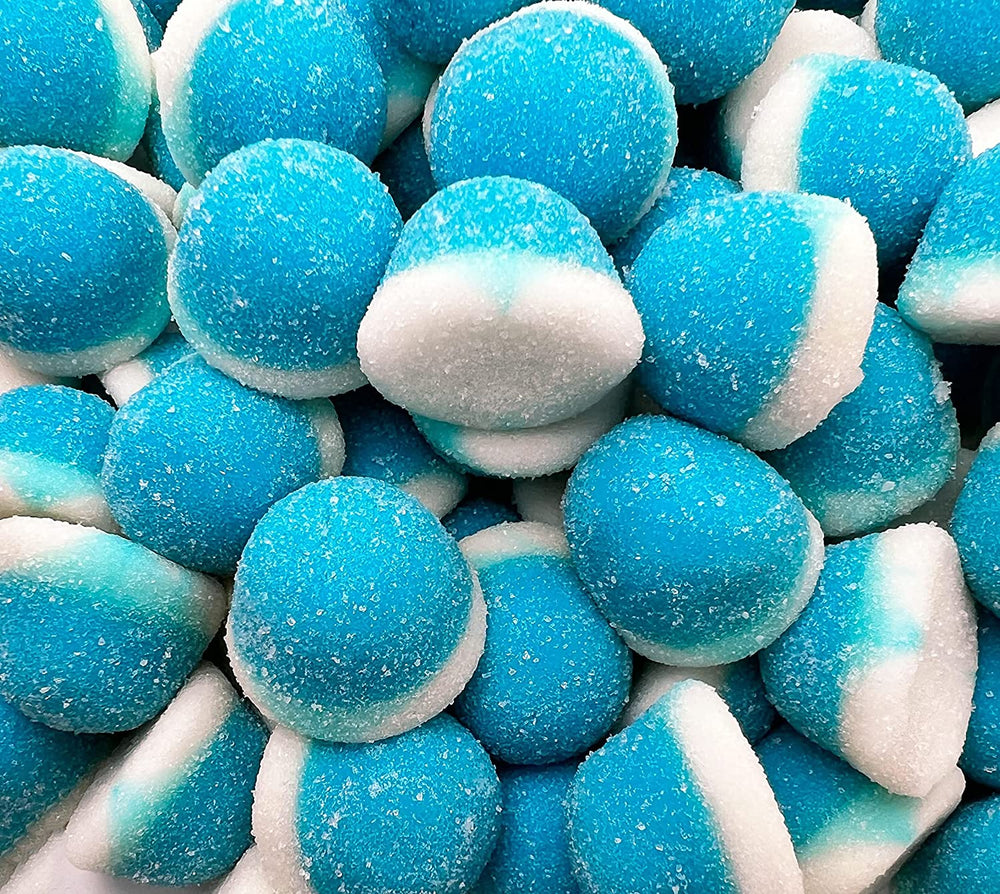 Sour Blue Raspberry Puffs Gummy Candy - Crazy Outlet Candy Store