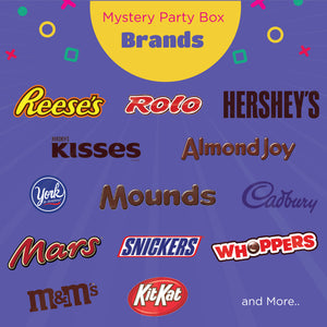 Mystery Box Chocolate Candy Assortment Favorite Brands, 3 Pounds